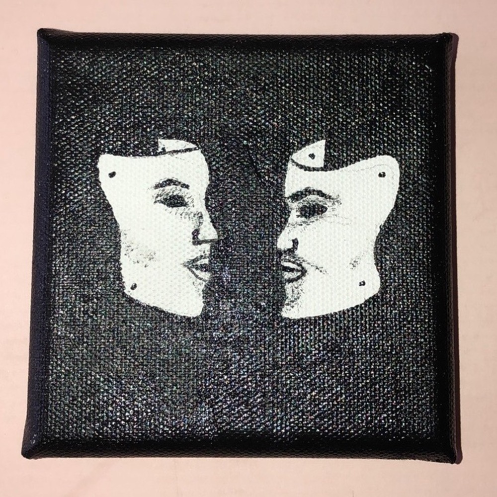 4x4 painting